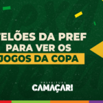 Prefeitura terá telões nos bairros para retransmissão dos jogos do Brasil na Copa do Mundo 2026